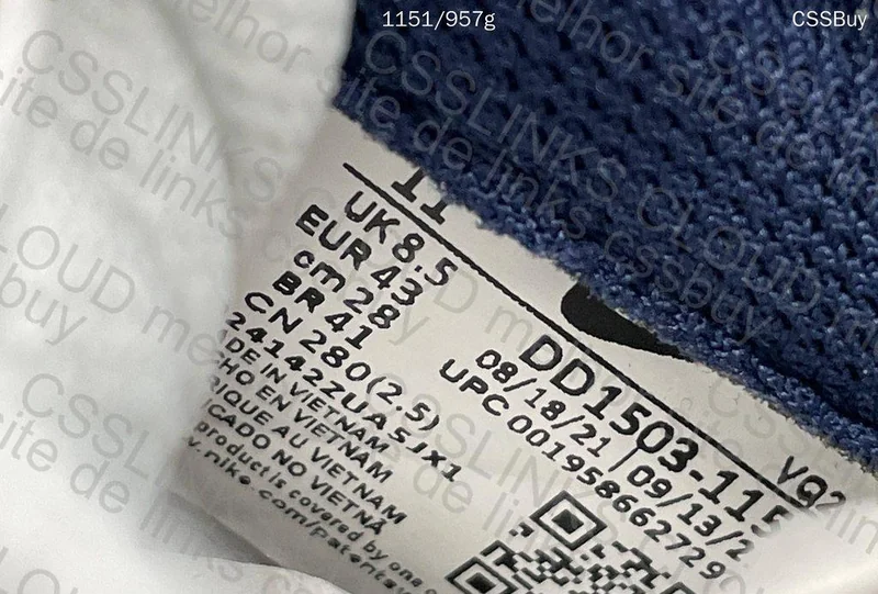 Dunk VT Navy 7