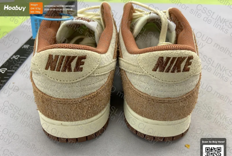 Dunk white brown wheat 3