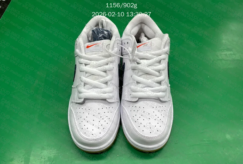 Dunk White e Blue Raw 8