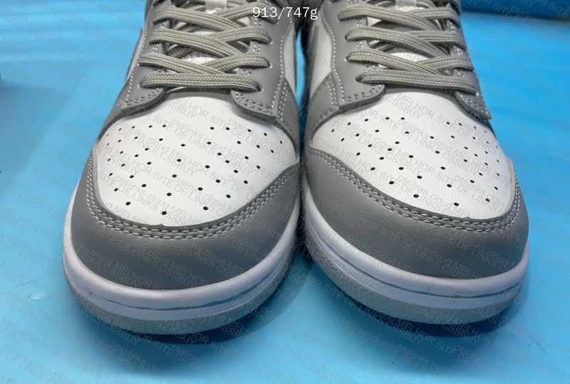 Dunk White Grey 5