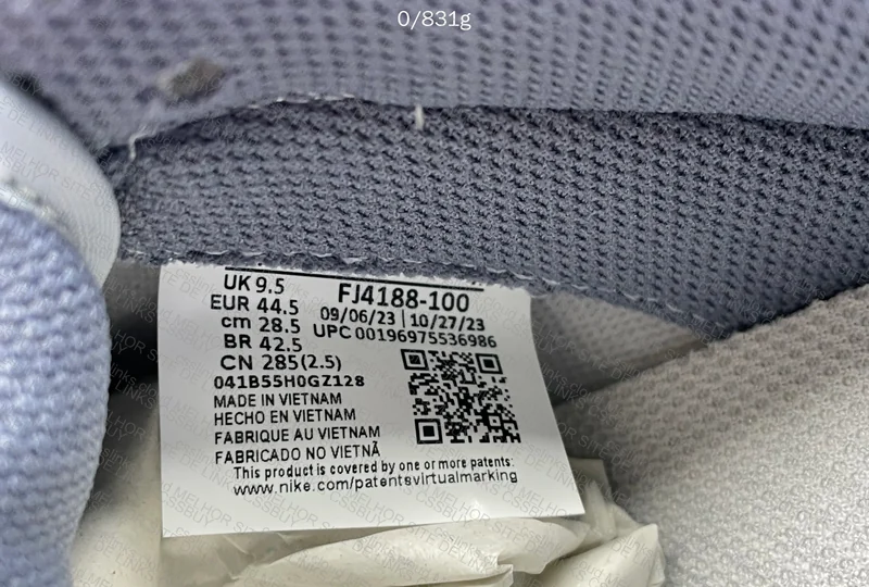 Dunk White Grey New VT 5