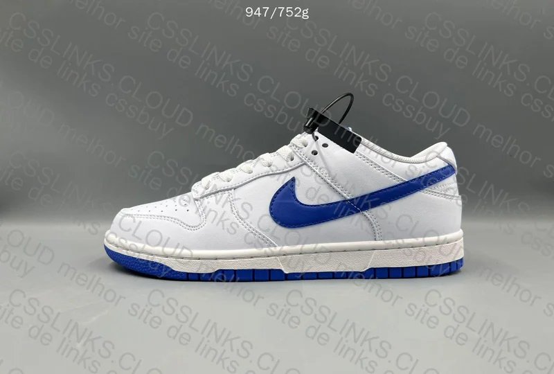 Dunk White Hyper Royal