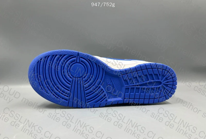 Dunk White Hyper Royal 4