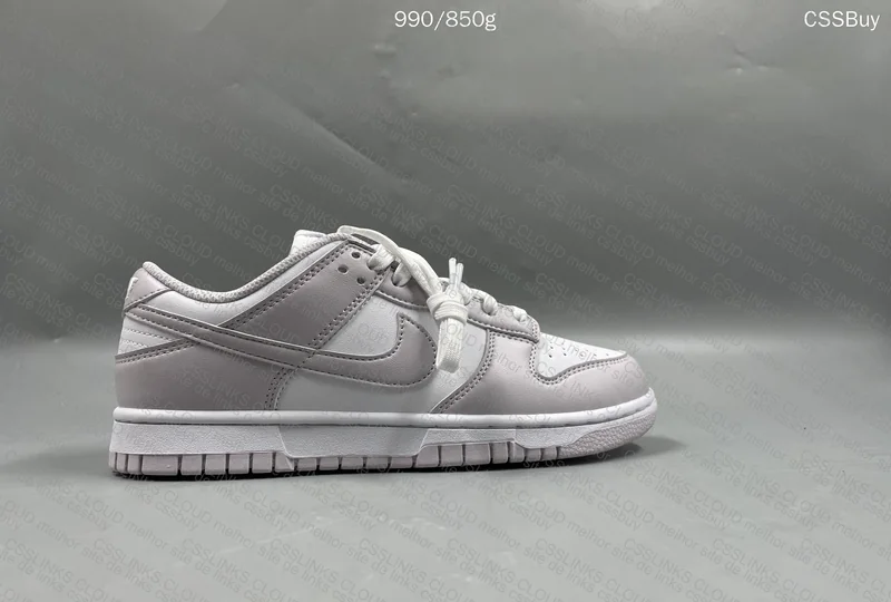 Dunk White Light Purple 9