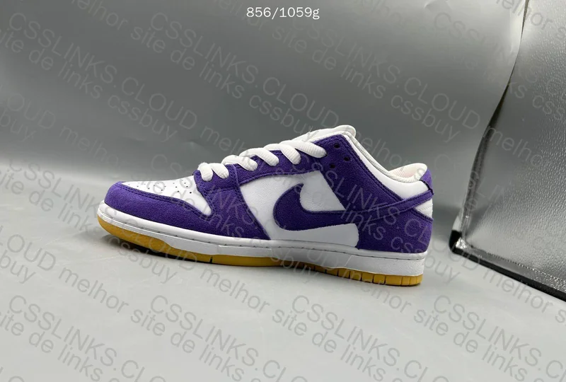 Dunk White Purple