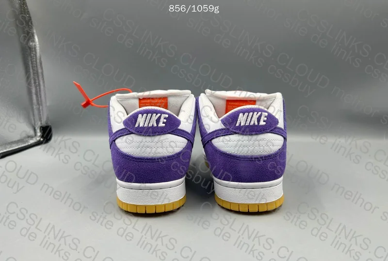 Dunk White Purple 3