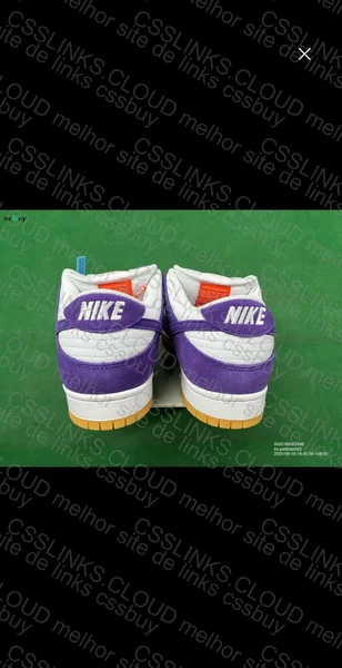 Dunk White Purple Sale, Is It Good Troop? Back Part Crooked or Angle? 3