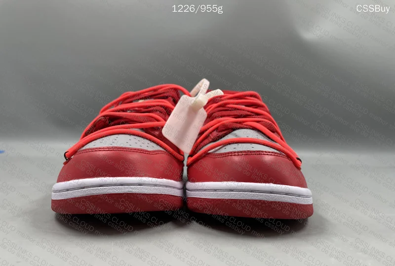 DUNK X OFF WHITE UNIVERSITY RED* 2