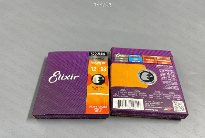 Elixir 012 Bronze 80/20 Strings