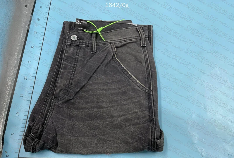 erd paint pants (faded black)