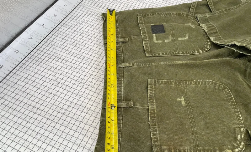 ERD Straight Leg Distressed Denim Trousers 6
