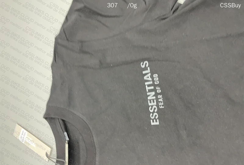 ESSENTIALS - FOG - TSHIRT 2