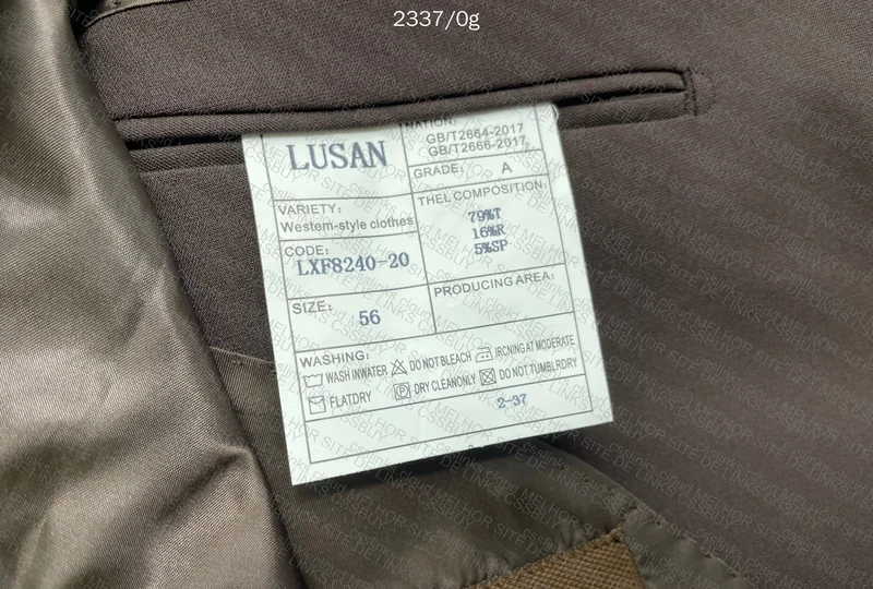 Brown Wedding Suit 2