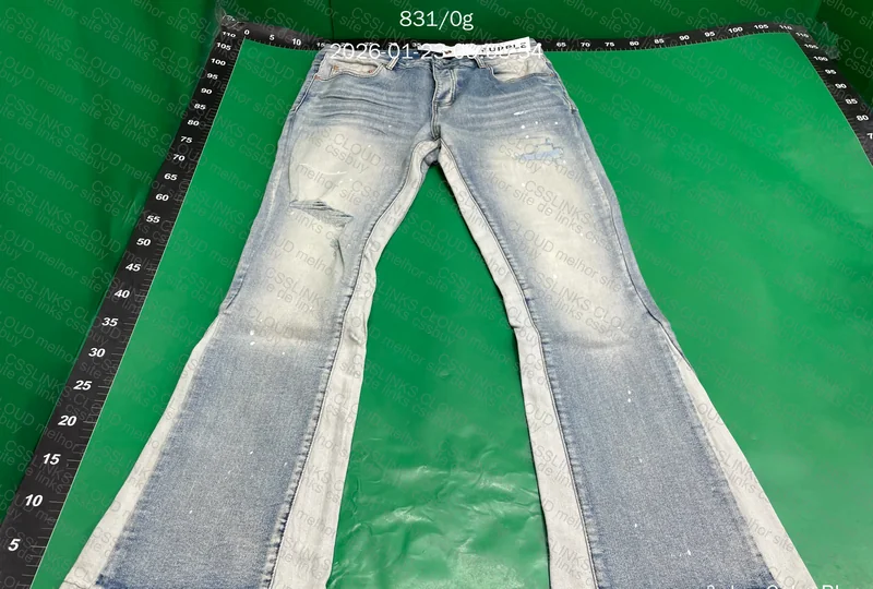 Flare da purple jeans