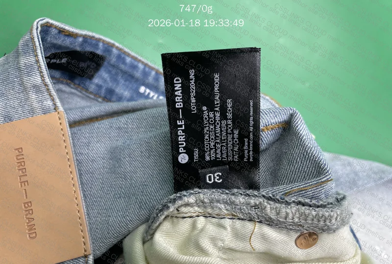 Flared Jeans Purple Brand 3