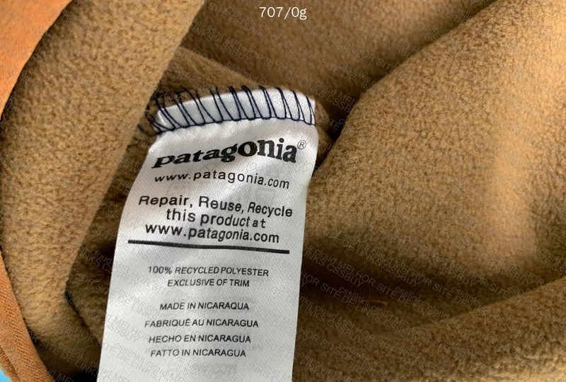 Fleece patagonia fechado 4