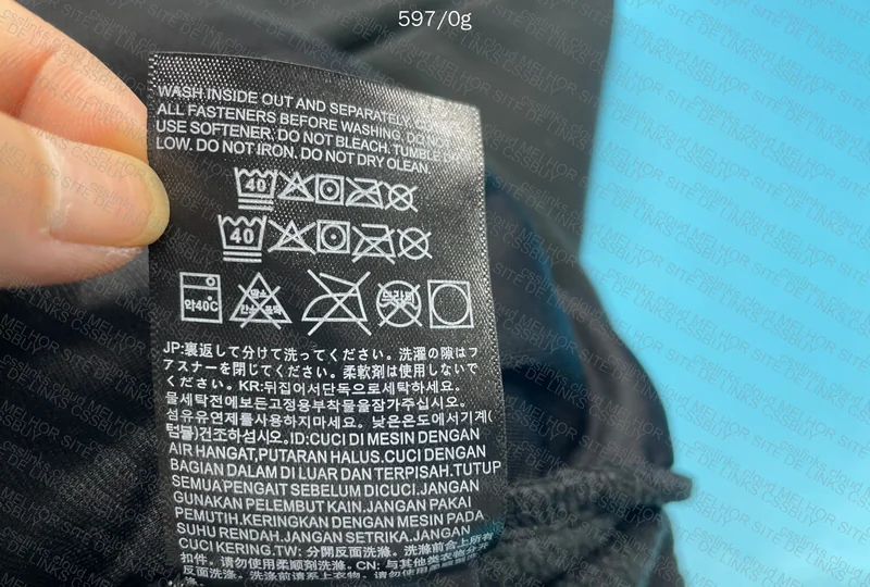 TNF ZOK Black Fleece (with Measurements) 6