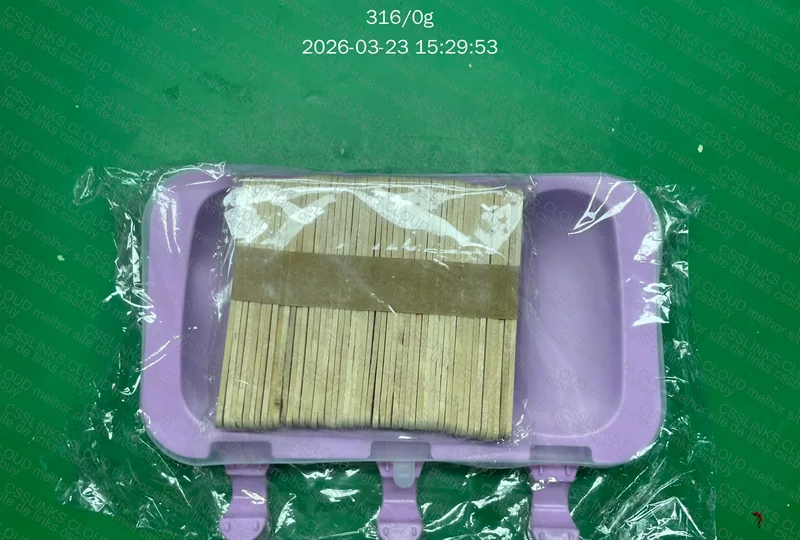 Forma de silicone tripla paleta mexicana + 100 palitos 3
