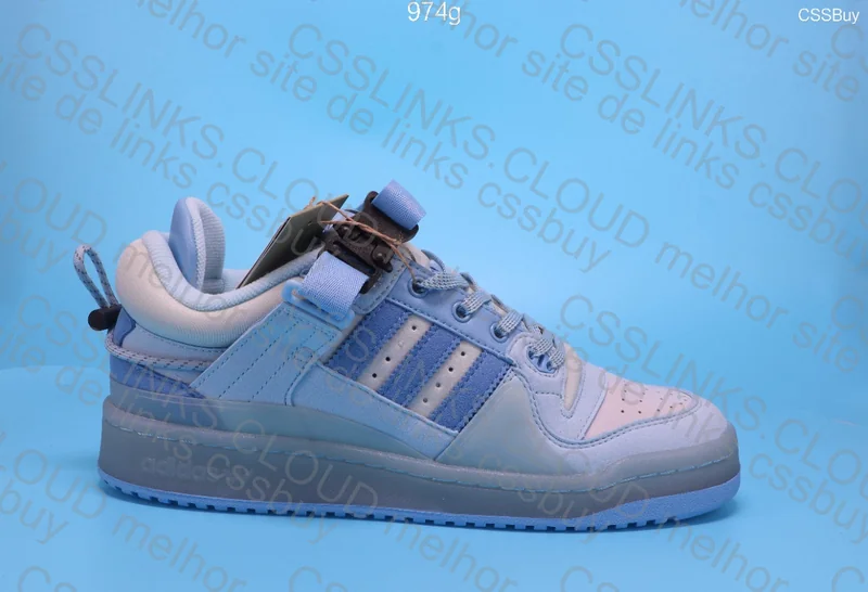 Forum Low Bad Bunny Blue tint 3