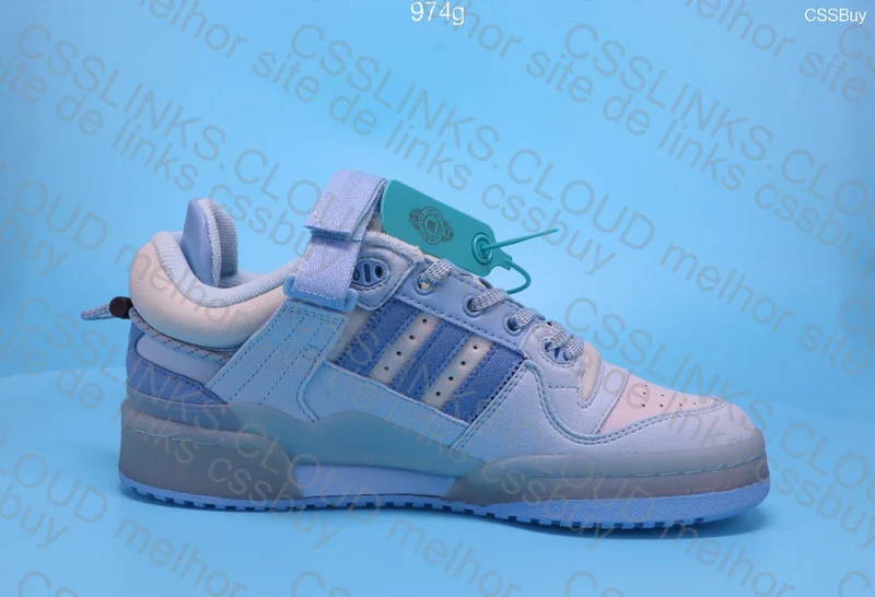 Forum Low Bad Bunny Blue tint 4