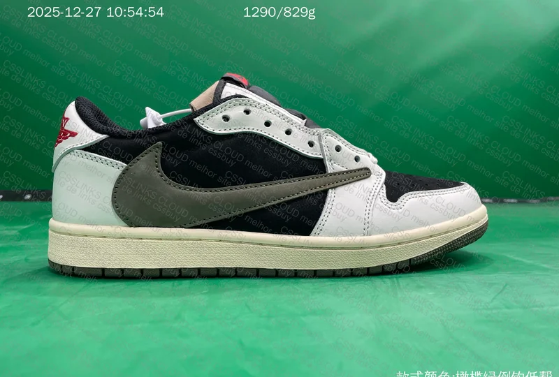 FQ BATCH Sale - AJ1 TS OLIVE GREEN 9
