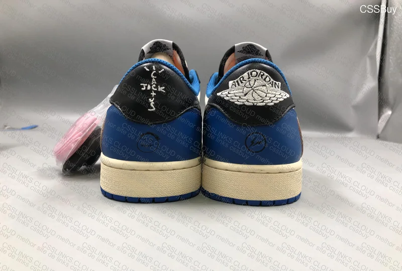 Fragment Design x Travis Scott x Air Jordan 1 Low 2