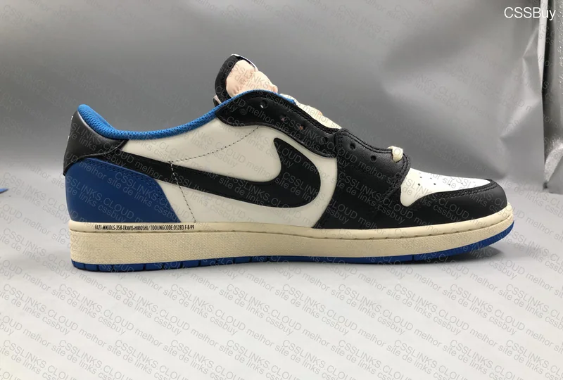 Fragment Design x Travis Scott x Air Jordan 1 Low 5