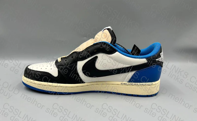 Fragment Design x Travis Scott x Air Jordan 1 Low 2