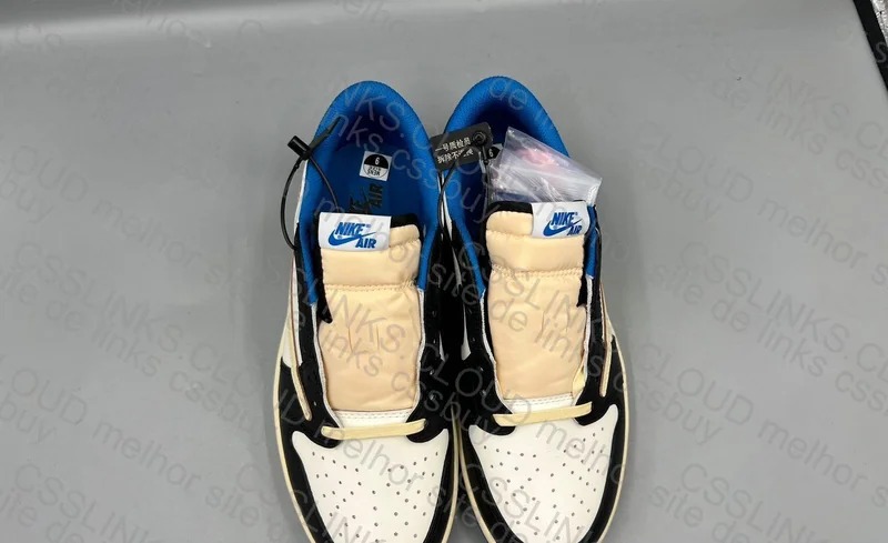 Fragment Design x Travis Scott x Air Jordan 1 Low 3