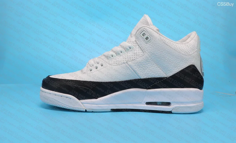 Fragment x Air Jordan 3 White 3
