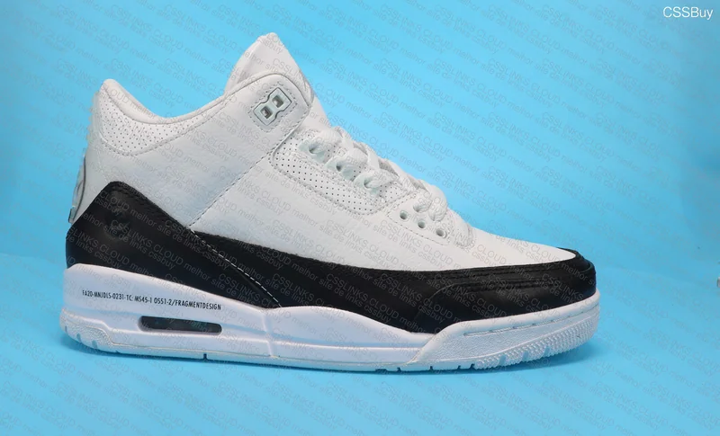 Fragment x Air Jordan 3 White 4
