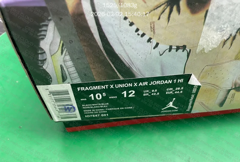 Fragment x Union LA x Air Jordan 1 High OG SP "Sport Royal 2