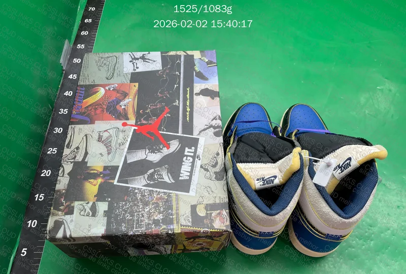 Fragment x Union LA x Air Jordan 1 High OG SP "Sport Royal 4
