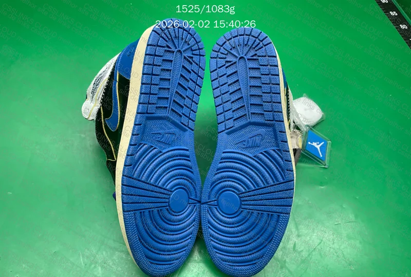 Fragment x Union LA x Air Jordan 1 High OG SP "Sport Royal 9