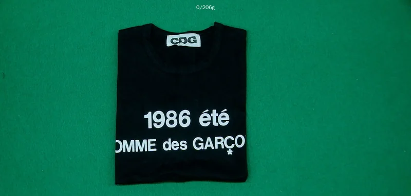 Camiseta CDG