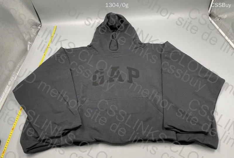 GAP x YEEZY - Washed Black Sweatshirt 5