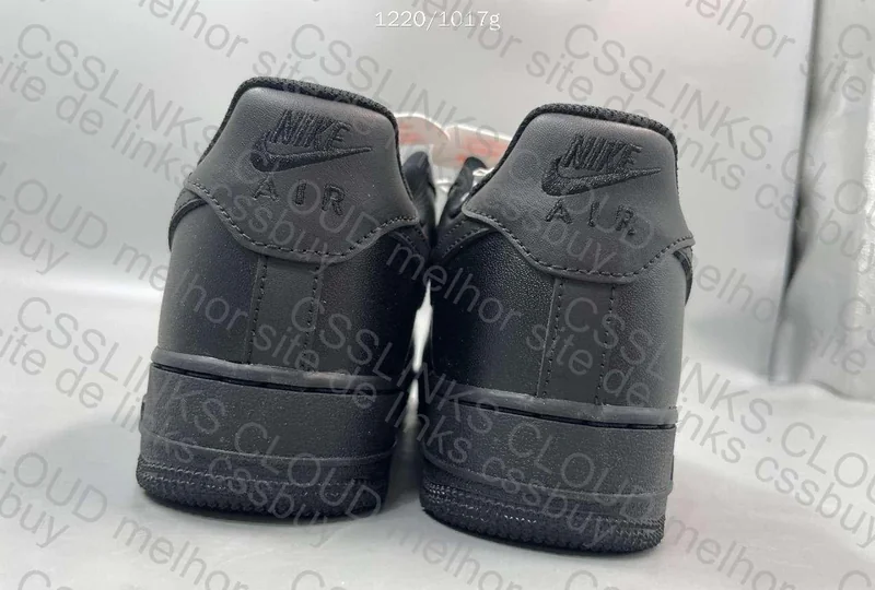 glr me ajuda - Air force 1 Low Black 4