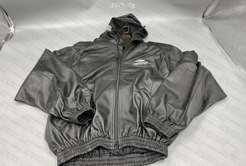 GOD - Balenciaga Leather Jacket