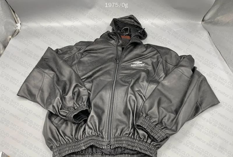 GOD - Balenciaga Leather Jacket 4
