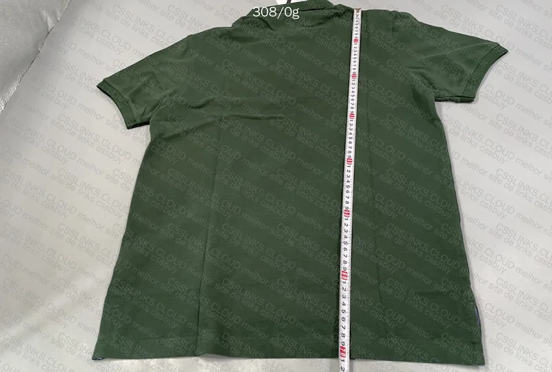 Tommy Hilfiger Polo Collar with Measurements 3