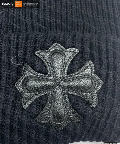 Gorro/Toca Chrome hearts 3