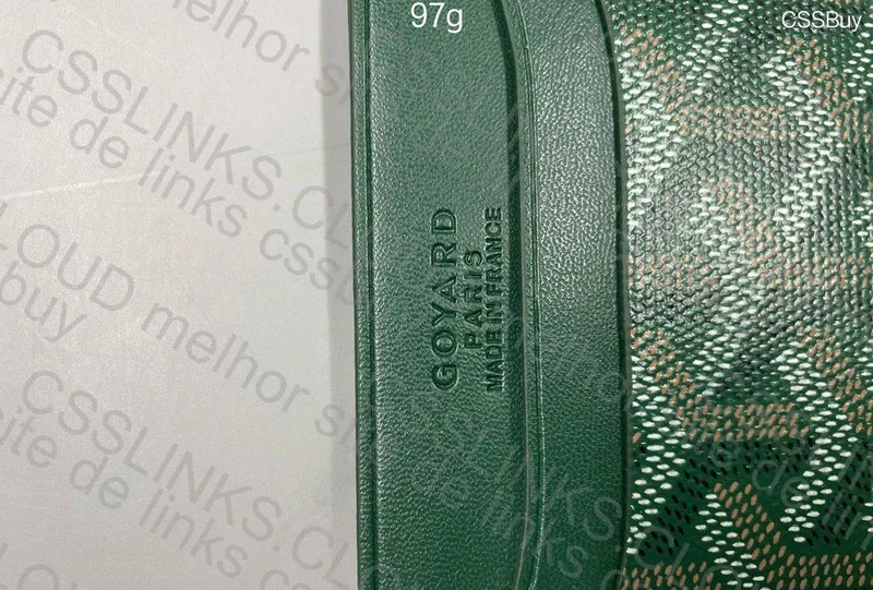 Goyard Card Holder "Dark Green" 5