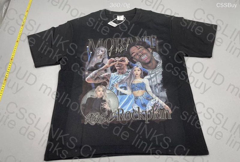 Ja Morant x Rosé Graphic Tee 3