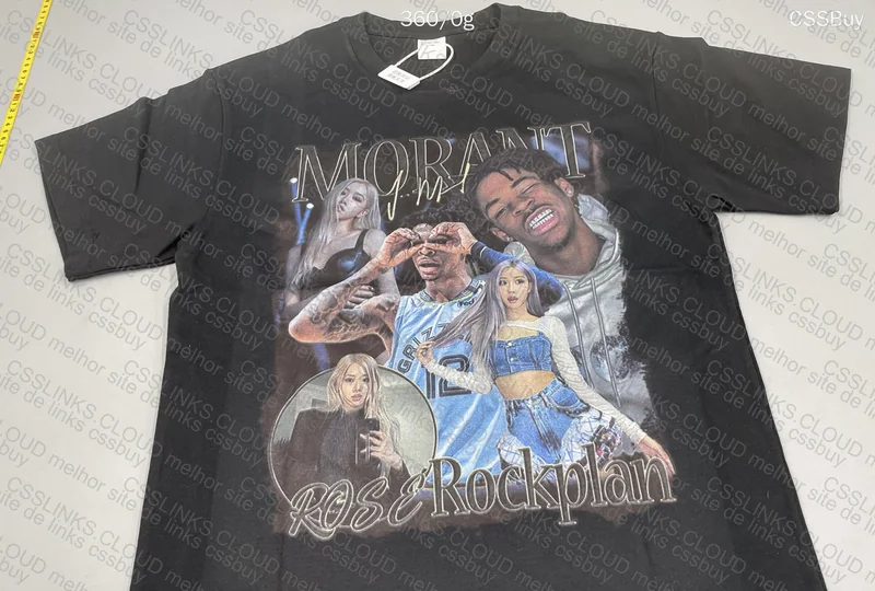 Ja Morant x Rosé Graphic Tee 5