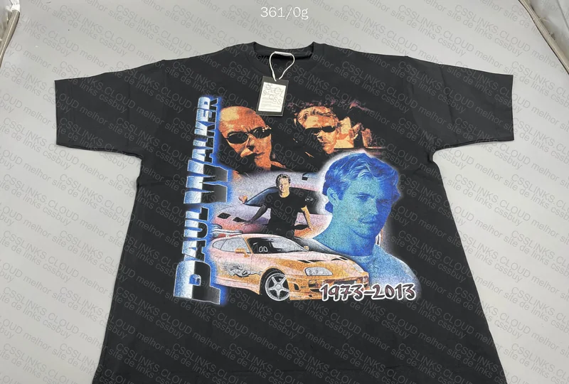 graphic tee paul walker 🕊