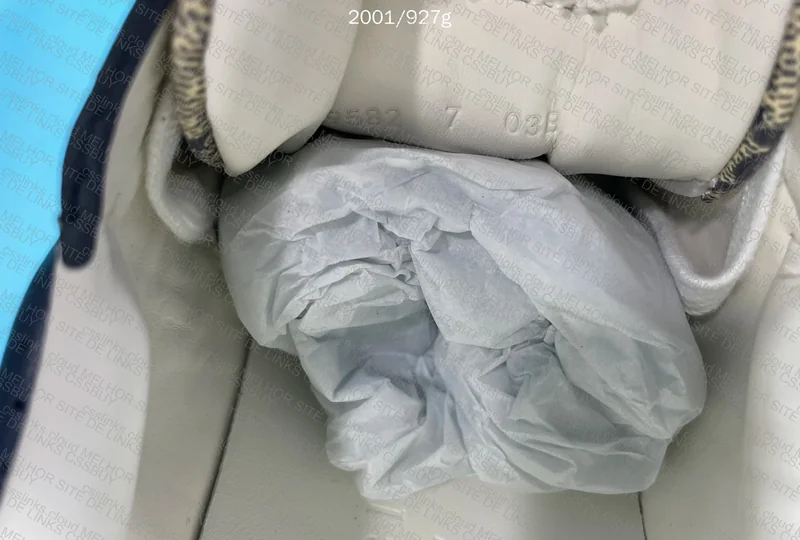 Gucci Chunky Sneaker Blue - With Measurements 10