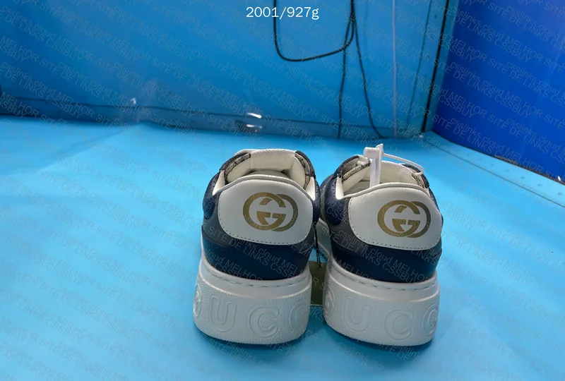 Gucci Chunky Sneaker Blue - With Measurements 3