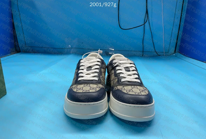 Gucci Chunky Sneaker Blue - With Measurements 5