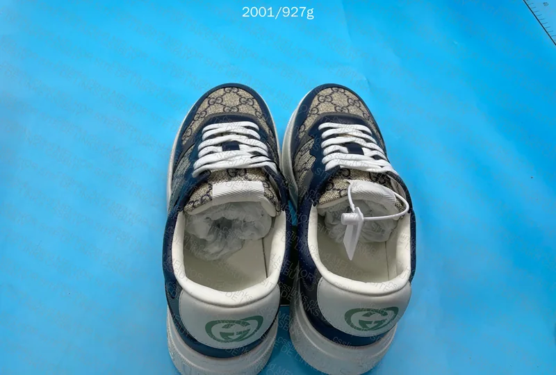 Gucci Chunky Sneaker Blue - With Measurements 6