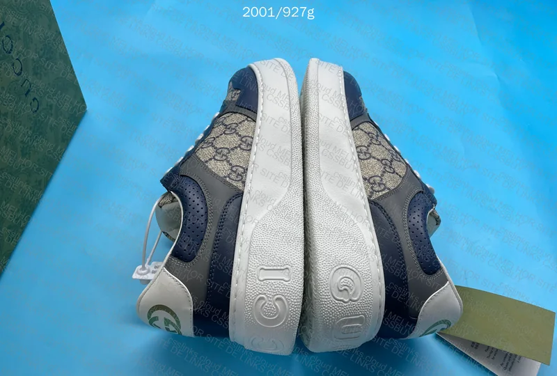Gucci Chunky Sneaker Blue - With Measurements 9